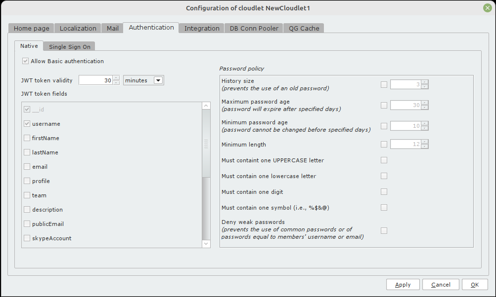 Configure Cloudlet