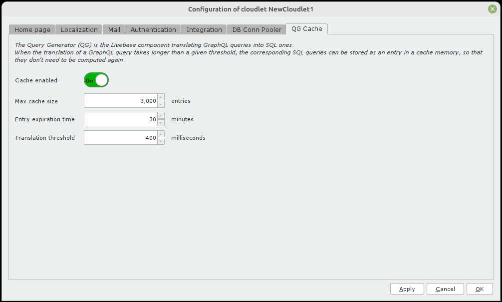 Configure Cloudlet