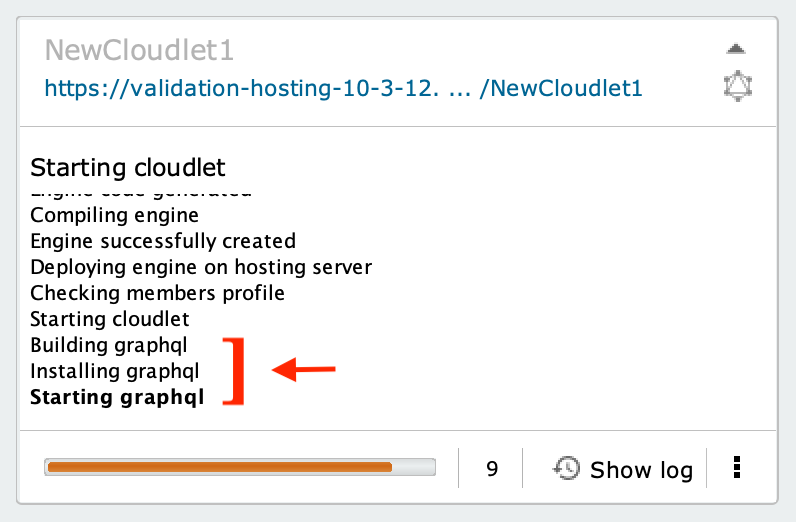 Cloudlet avviata con GraphQL